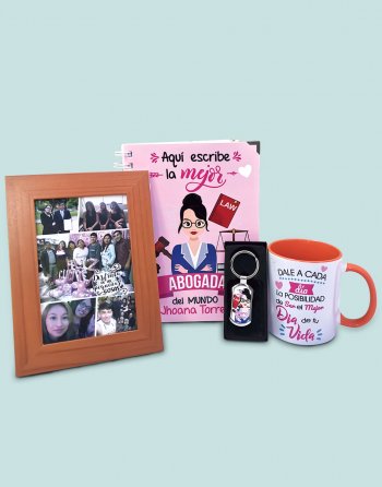 pack regalo personalizado de abogada