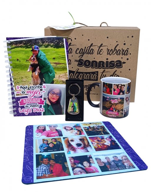 pack regalo personalizado abogada con fotos pack regalo personalizado abogada con fotos