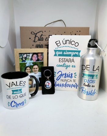 pack regalo personalizado abogado con fotos y dibujo
