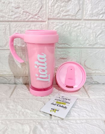 mug de plástico personalizado para ingeniera civil con nombre