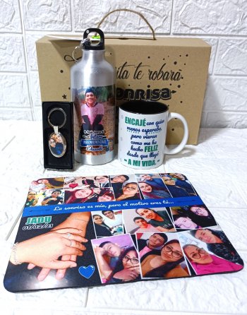 pack regalo personalizado ingeniero civil con fotos y frases