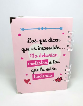 cuaderno personalizado ingeniera civil con frases