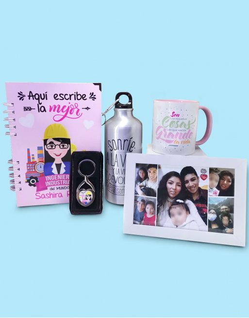 regalos para bff, detalles color rosado, happy birthday, packs  personalizados