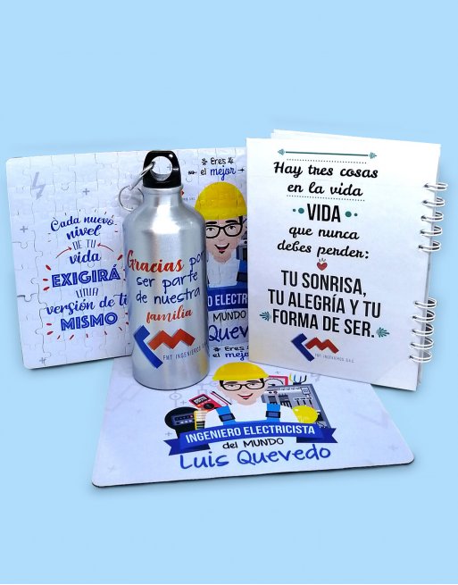 pack personalizado de ingeniero electricista con dibujo, frases para empresas. pack personalizado de ingeniero electricista con dibujo, frases para empresas.