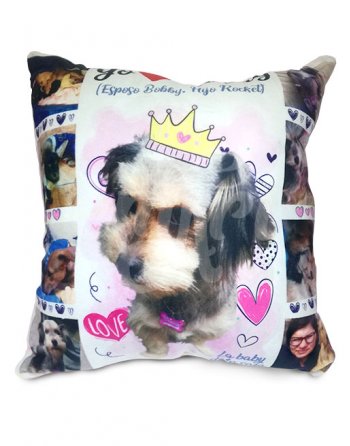 almohada mascota personalizado