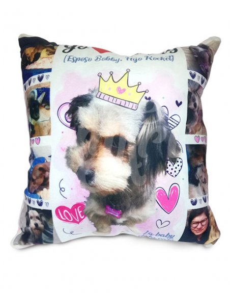almohada mascota personalizado