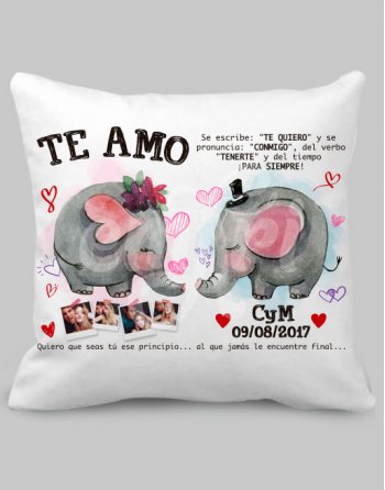 Almohada Elefantitos